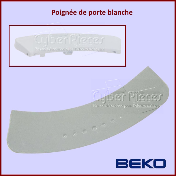 Fermeture de porte blanche Beko 2804940100
