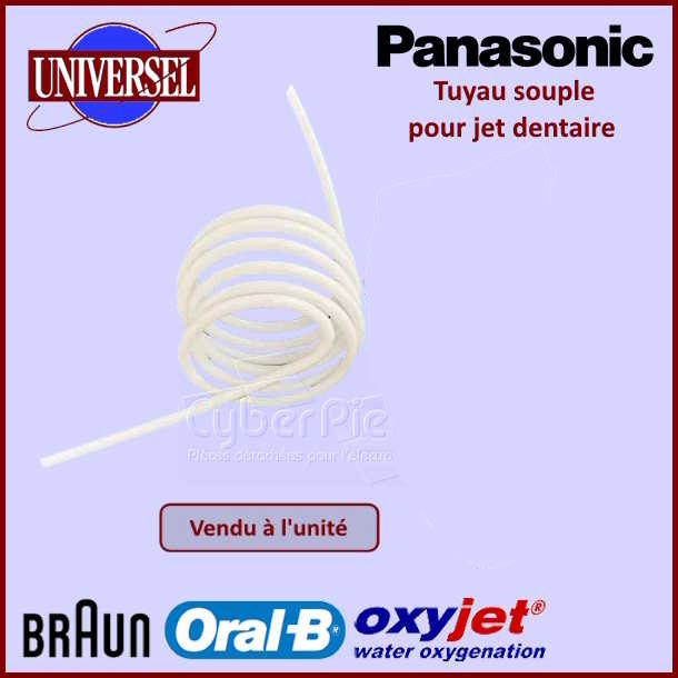 Tuyau souple universel pour jet dentaire