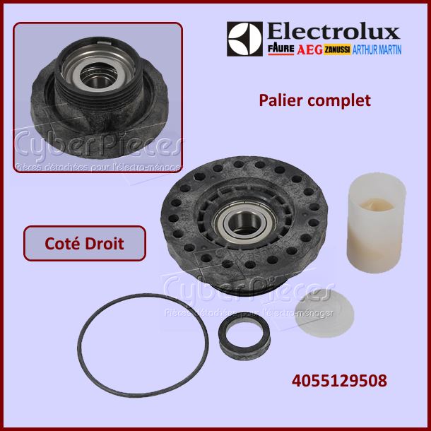 Palier droit complet Electrolux 4055129508 -  Pièces machine à laver