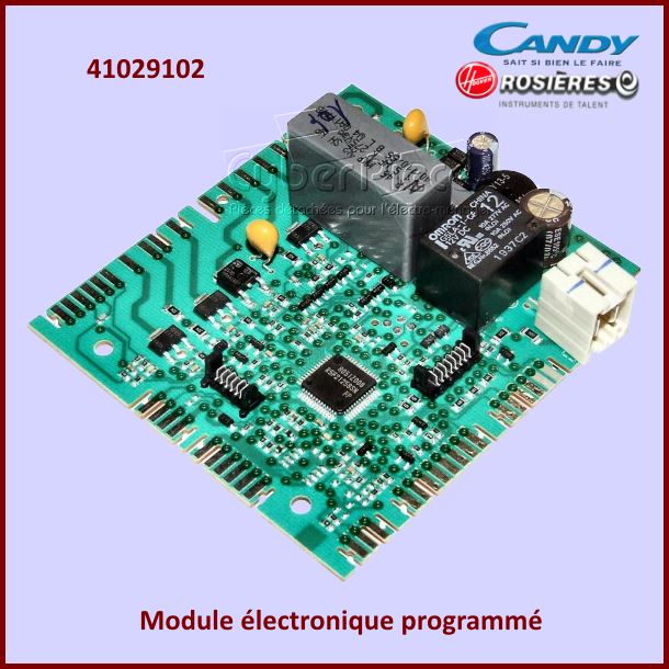 Carte électronique programmée Candy 41029102 - Pièces lave-vaisselle