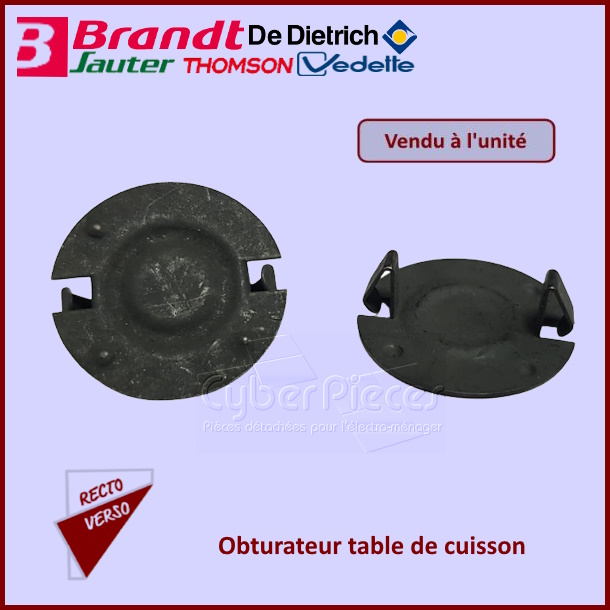 Obturateur table de cuisson Brandt 71X7695
