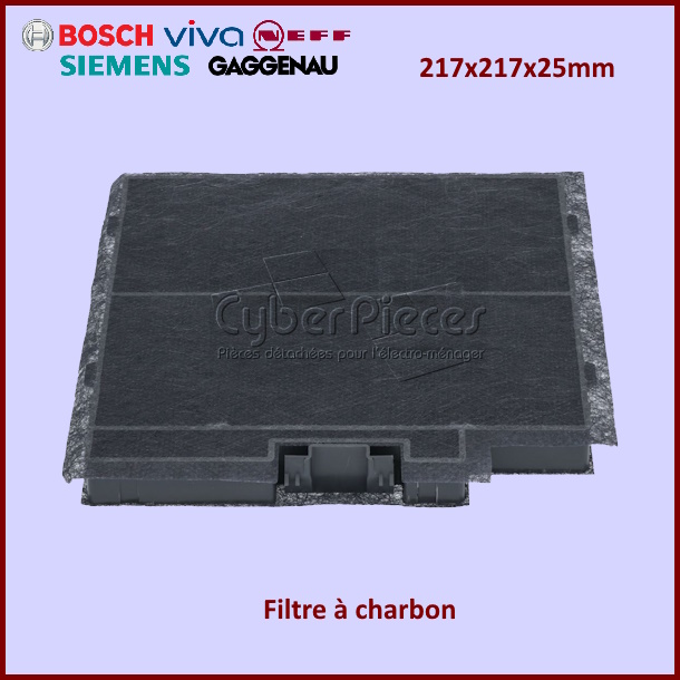 Filtre à charbon LZ10DXA00 Bosch 11022296