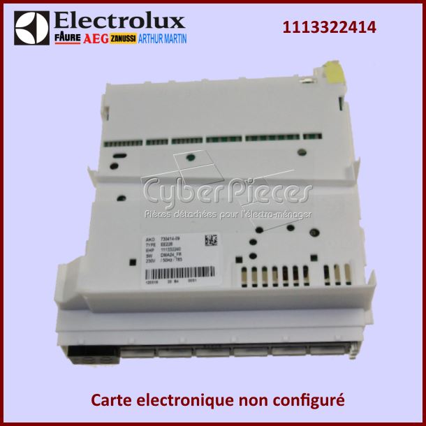 Carte electronique non configuré Electrolux 1113322414 - Pièces lav...