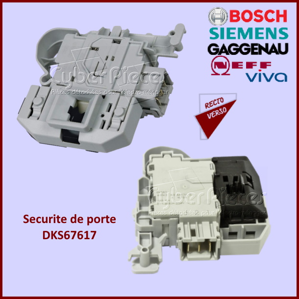 Sécurité de porte DKS67617 Bosch 00638259 / 10031405