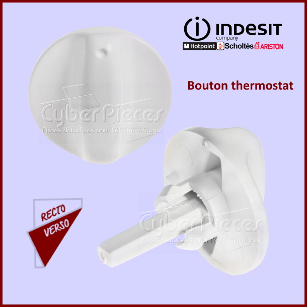 Manette blanche Indesit C00507349