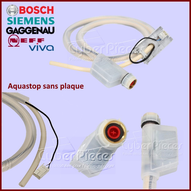 Aquastop Bosch 00299756 Adaptable : Tuyau + Vanne de Sécurité