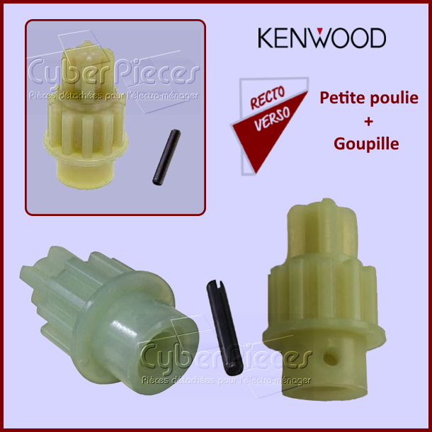 Poulie entraineur de couteau KW650350 KENWOOD - Pièces robots ménagers