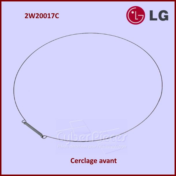 Cerclage avant de manchette LG 2W20017C -  Pièces machine à laver