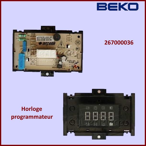 Horloge Programmateur Beko 267000036 - Pièces four