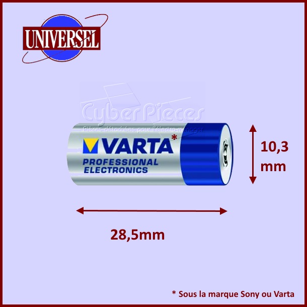PILE ALCALINE LR23A V23GA 12V SONY - Composants électriques