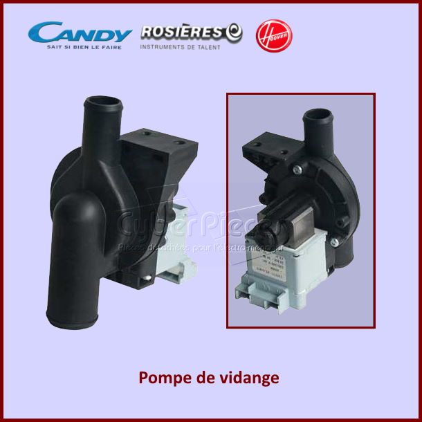 Pompe de vidange Candy 92220177 - Pièces lave-vaisselle