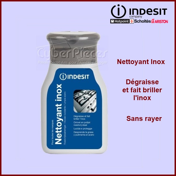 Nettoyant Inox Indesit C00091090