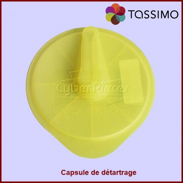 Capsule de dÃ©tartrage T-disc Jaune Tassimo 17001490