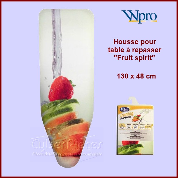 Housse de table à repasser Wpro FRUIT SPIRIT - Pièces fer