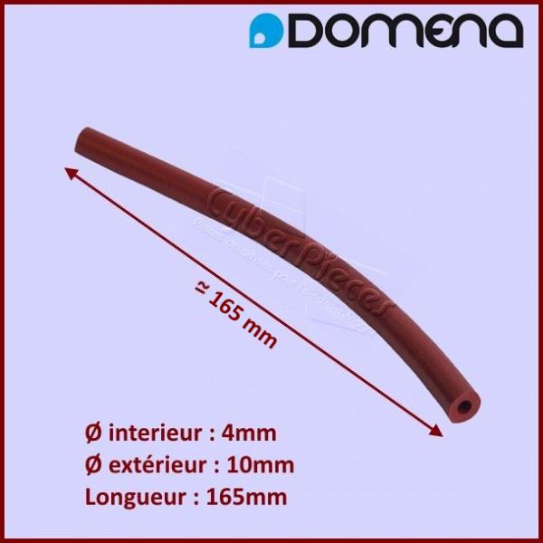 Tube Silicone 165mm 10x4mm DOMENA 500676112 - Pièces fer