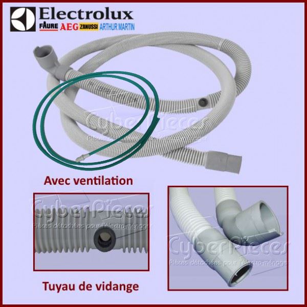 Tuyau de vidange Electrolux 4055367462 - PiÃ¨ces lave-vaisselle
