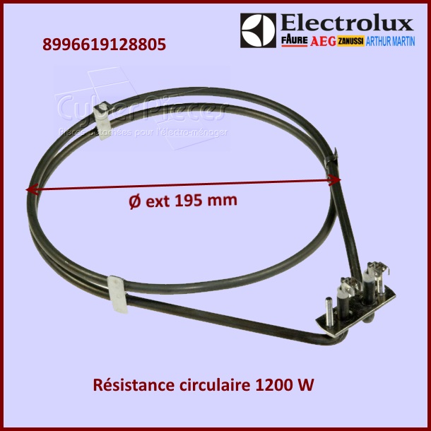 Résistance circulaire Electrolux 8996619128805 - Pièces four