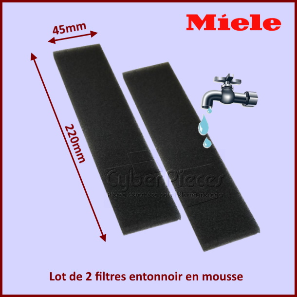 Filtre entonnoir Miele 9688381