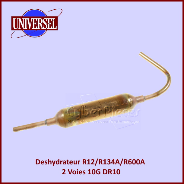 Deshydrateur R12/R134A/R600A 2 Voies 10G DR10