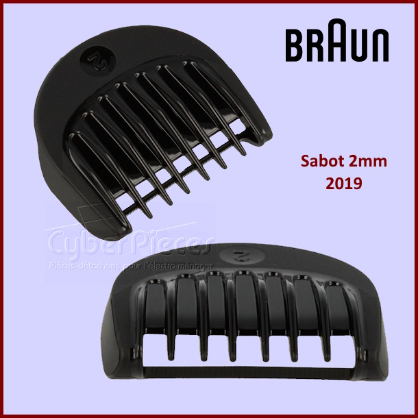 Sabot 2mm tondeuse Braun 81695624