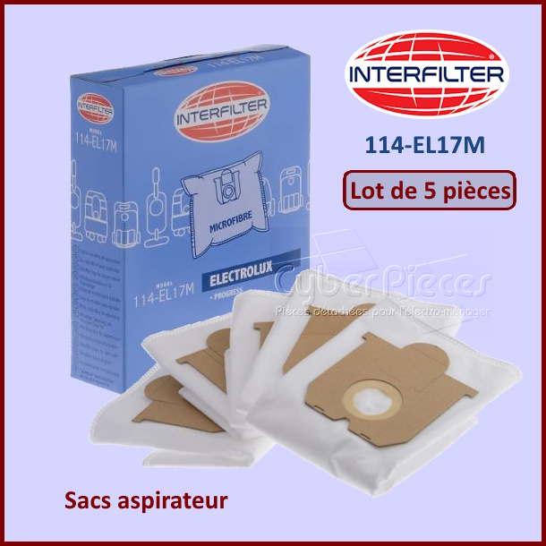 Sacs aspirateur 114EL17M Candy 35601520