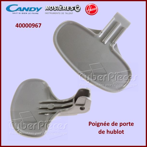 Poignée De Hublot Candy 40000967 -  Pièces machine à laver