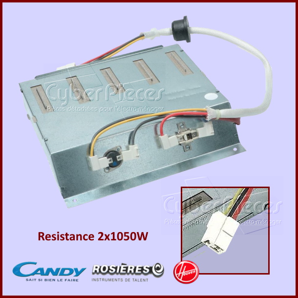 Resistance 2x1050W Candy 41042962