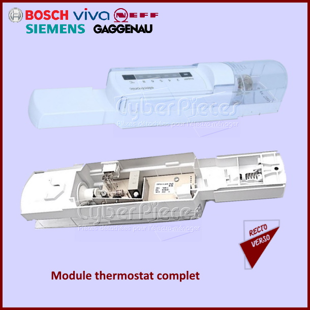 Module thermostat complet Bosch 00499392