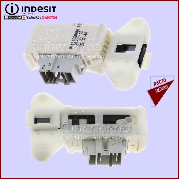 Sécurité de Porte ZV446D1 Indesit C00306612 -  Pièces machine à laver