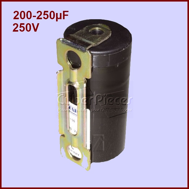 Condensateur Electrolytique 200 - 250µf - 250V