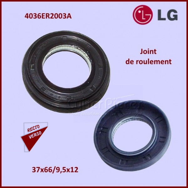 Joint de Roulement 37x66/9,5x12 LG 4036EN2001B -  Pièces machine à ...
