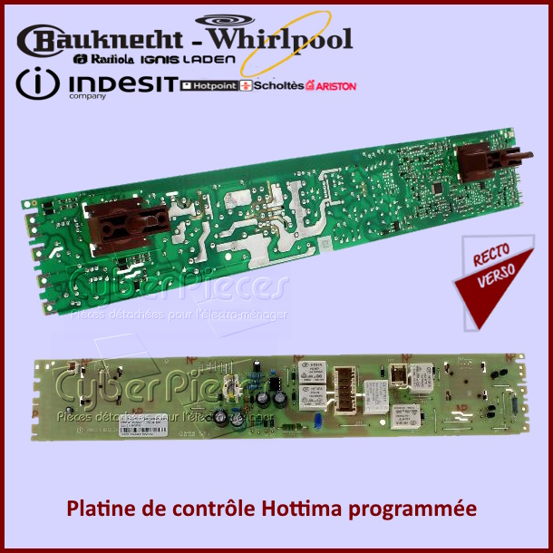 Carte électronique Whirlpool 481010836365