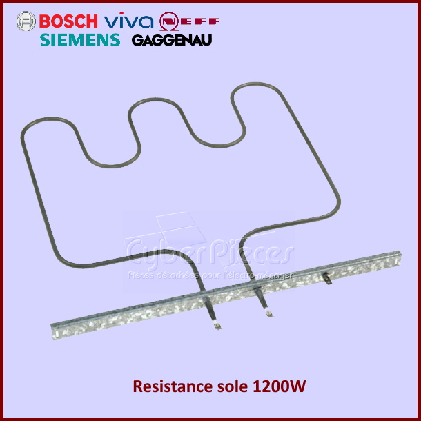 Resistance sole 1200W Bosch 00289782