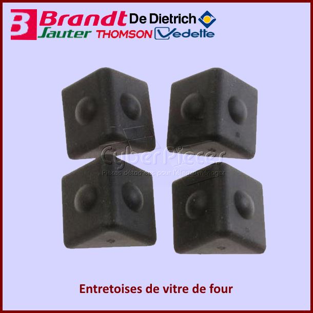 Lot de 4 entretoises Brandt 72X0278 - Pièces Micro-ondes