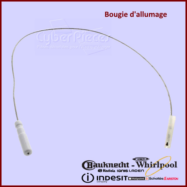 Bougie d'allumage Whirlpool 481225268088