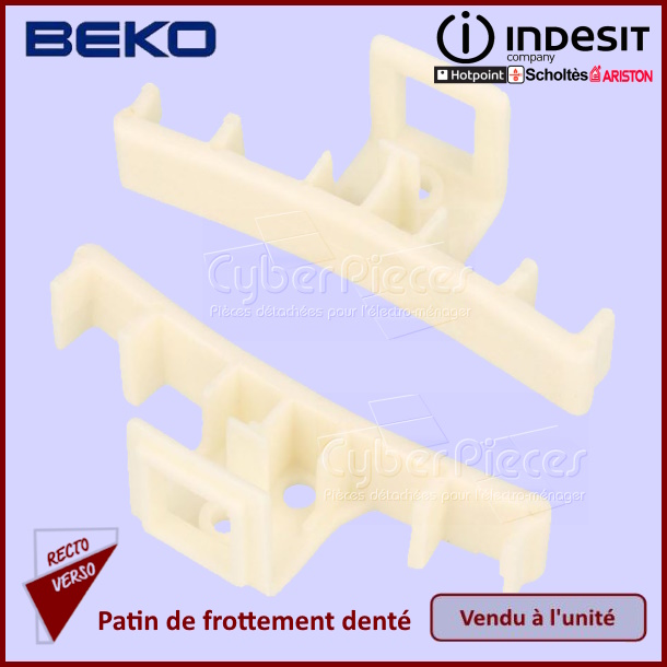 Patin de frottement denté Beko 2965060100