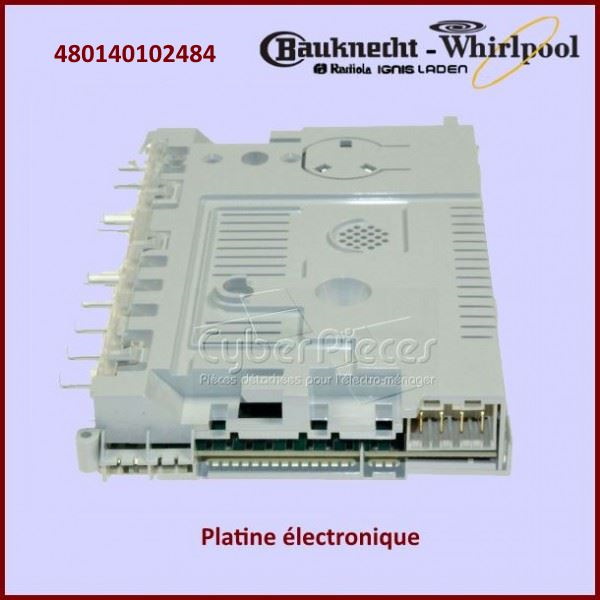 Carte Ã©lectronique configurÃ© Whirlpool 480140102484 - PiÃ¨ces lave-v...