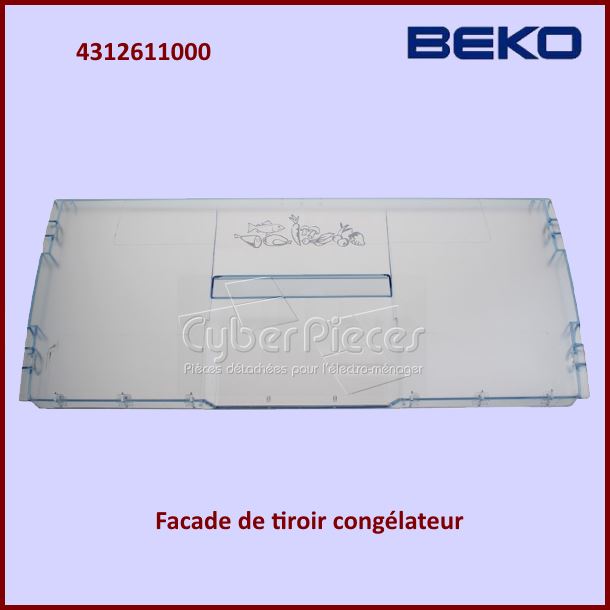 Abattant de tiroir Beko 4312611000 - Pièces réfrigérateur & congéla...