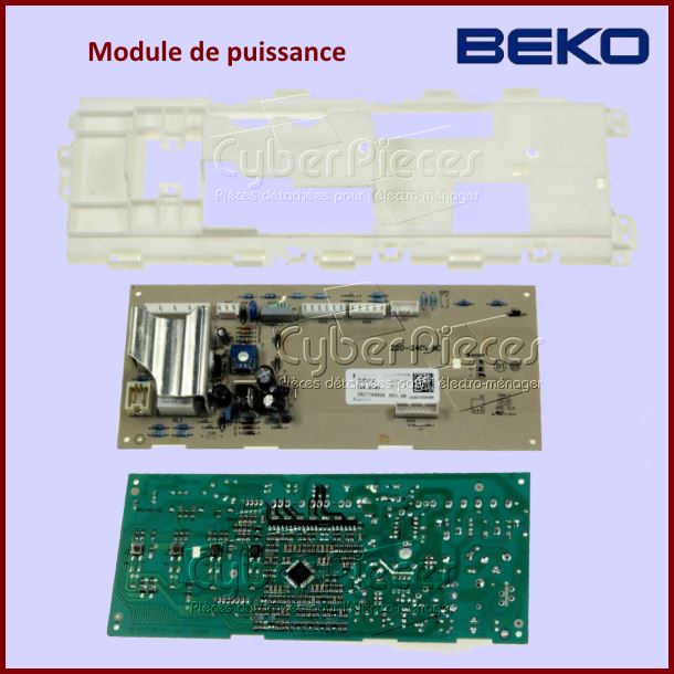 Carte Ã©lectronique de puissance Beko 2827790820 -  PiÃ¨ces machine Ã ...
