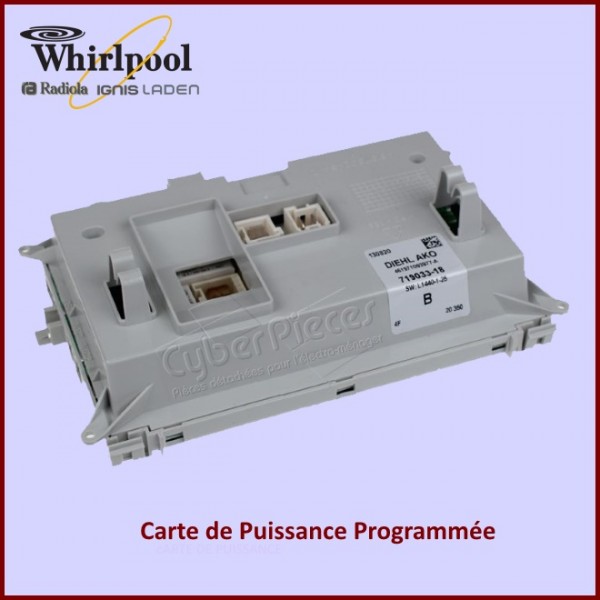 Carte de puissance. TINY/DOMINO 481221470748 - PiÃ¨ces sÃ¨che-linge