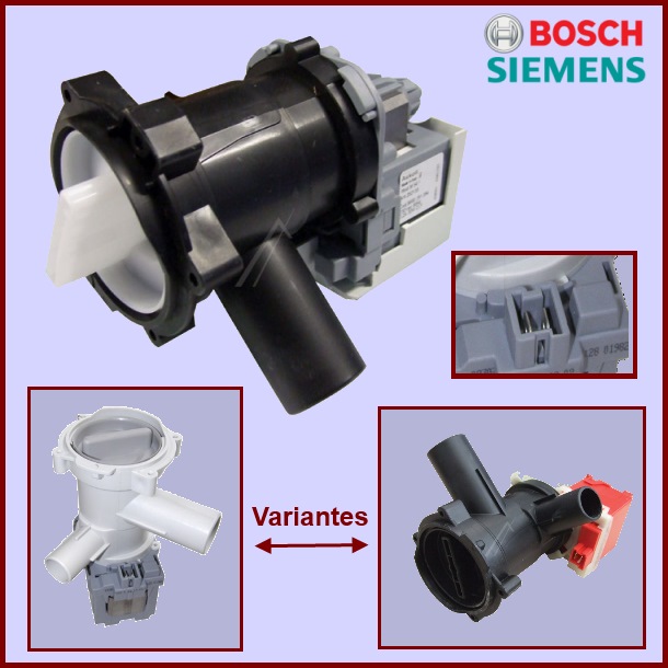 Pompe de vidange Bosch Siemens 00144978 générique -  Pièces machine...