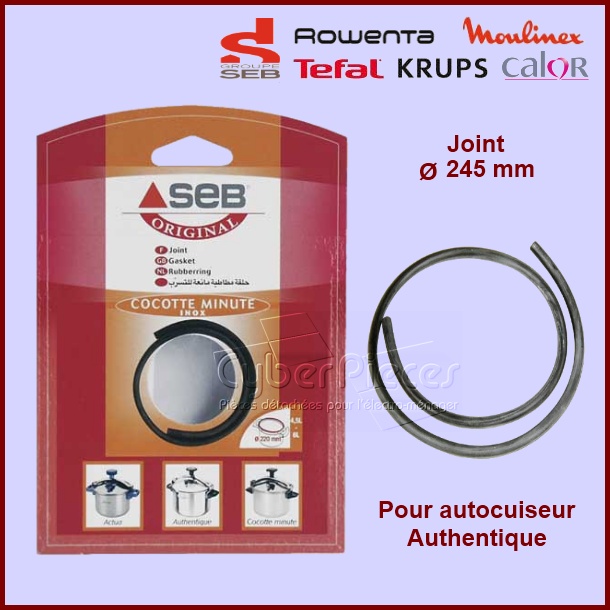 Joint de Cocotte Authentique SEB 790142 - Pièces robots ménagers