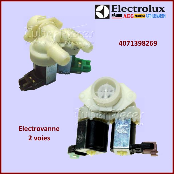 Electrovanne complÃÂÃÂ¨te Electrolux 4071398269 -  PiÃÂÃÂ¨ces machine ÃÂÃÂ  laver