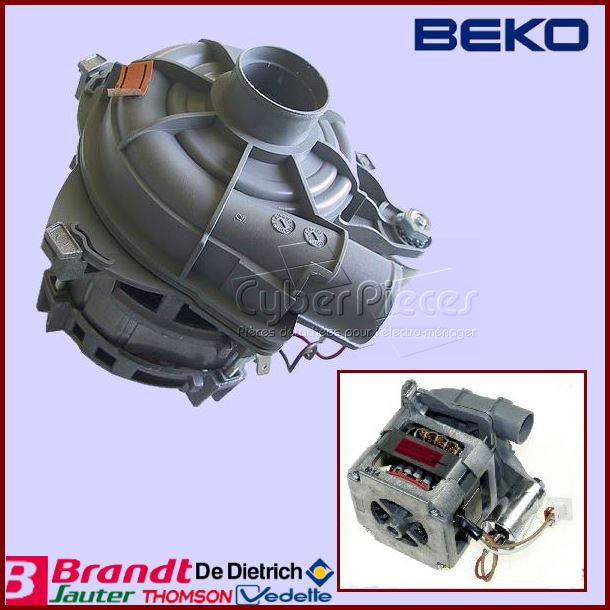 Pompe de Cyclage complète Beko Brandt - Pièces lave-vaisselle