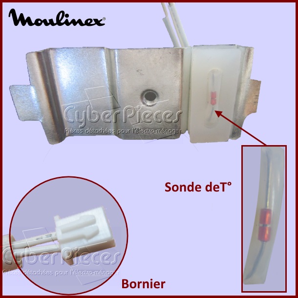 Sonde de Température SS-188280 Moulinex - Pièces machine à pain