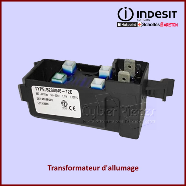 Transformateur d'allumage Indesit C00731631