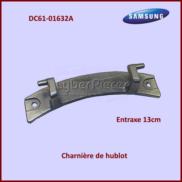 Charnière de hublot Samsung DC61-01632A -  Pièces machine à laver