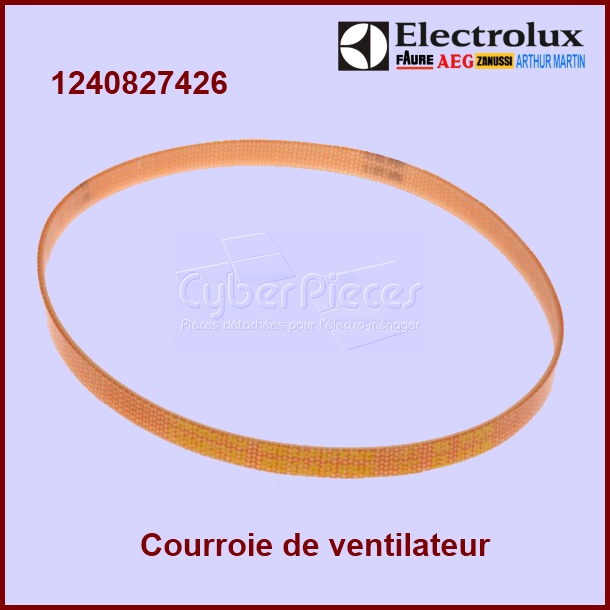 Courroie de transmission ventilateur 1240827426 -  Pièces machine à...