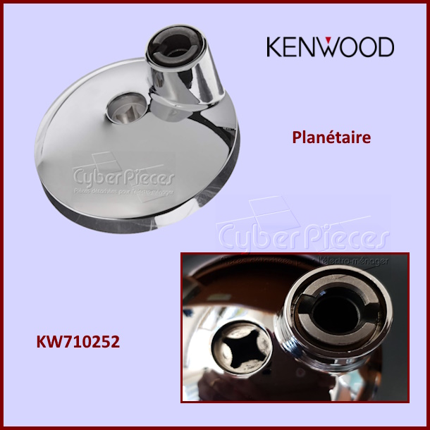 Planétaire Kenwood KW710252 Couleur inox chrome