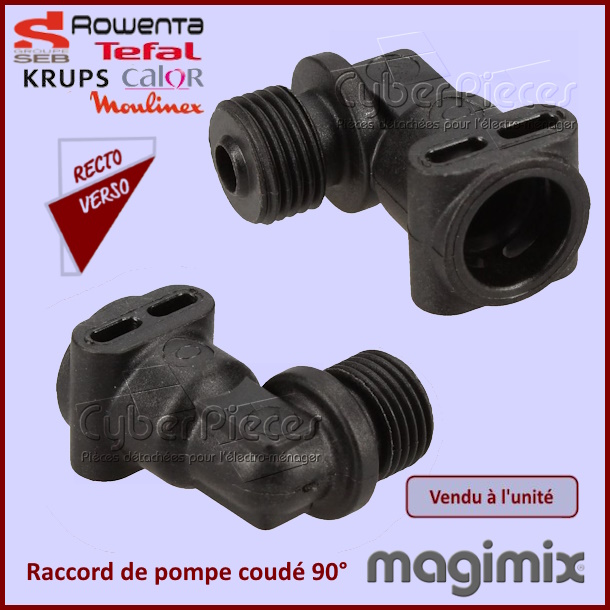 Raccord de pompe coudé 90° M220 CUBE Magimix 504779